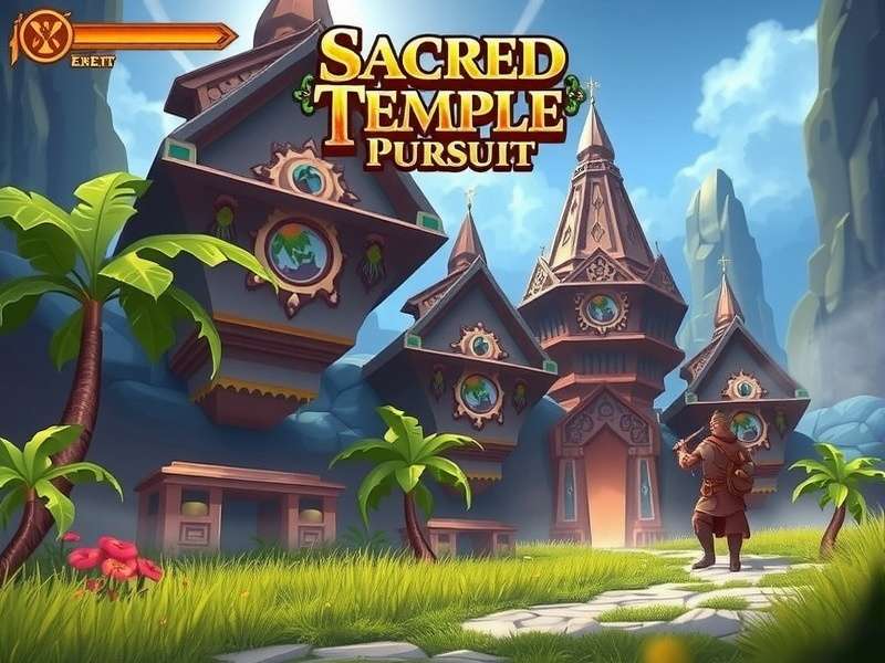 Sacred Temple Pursuit Gameplay Screenshot